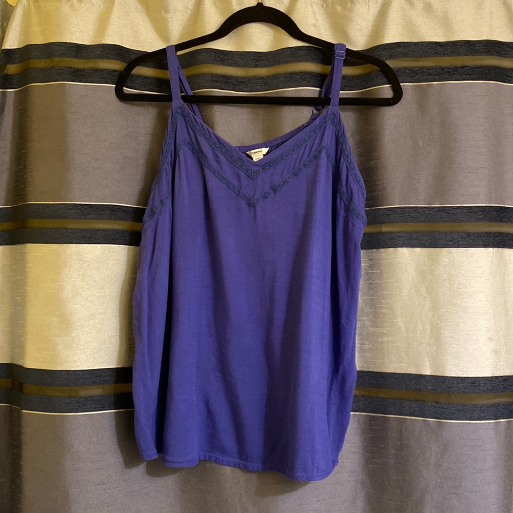 Sonoma 0X blue camisole